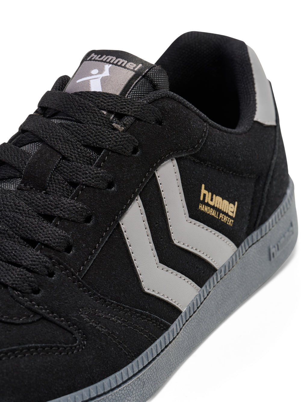 HUMMEL Handball Perfekt Synth. Suede (black/grey)