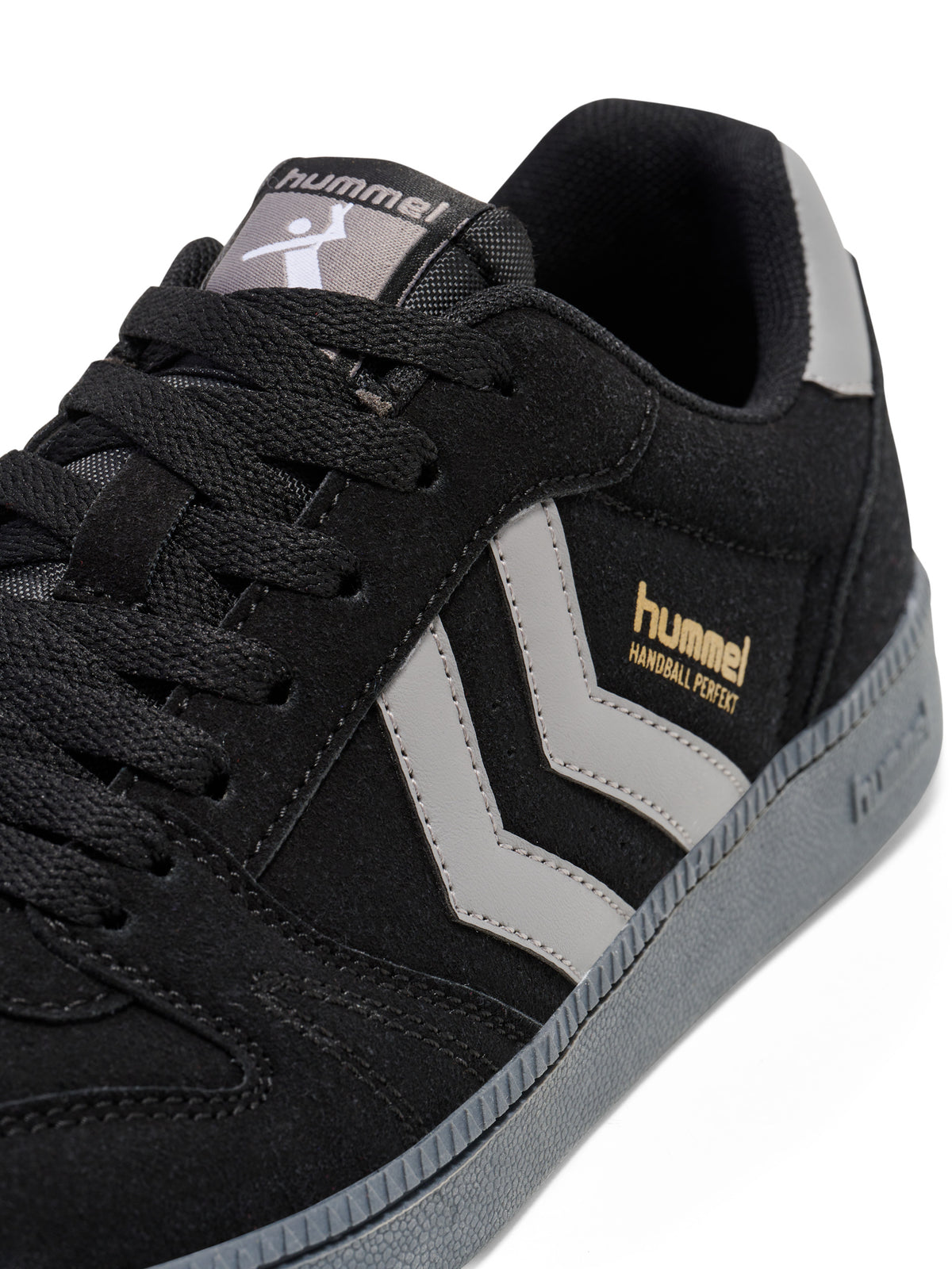 HUMMEL Handball Perfekt Synth. Suede (black/grey)
