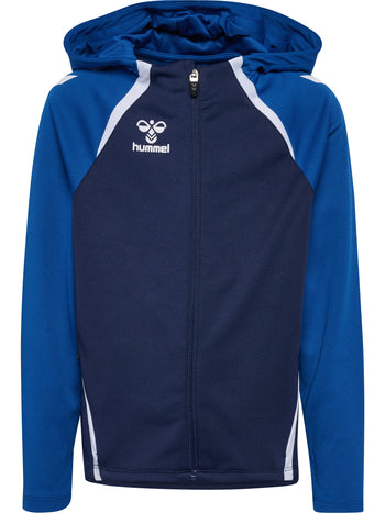 HUMMEL Lead 2.0 Zip Hoodie Unisex Kind Blau