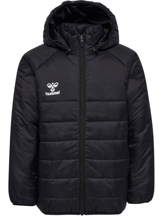 HUMMEL Go Quilted Hood Jacket Unisex Kind Schwarz