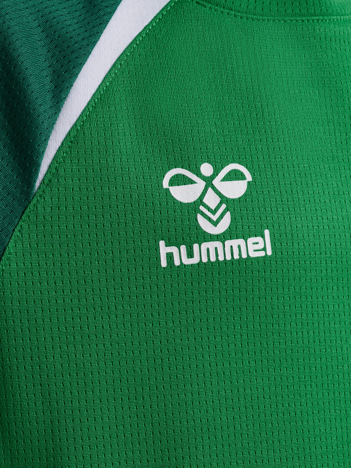 HUMMEL Lead 2.0 Jersey S/S Kind (jelly bean/evergreen)