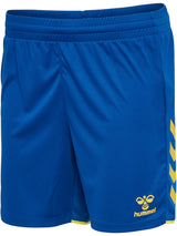 HUMMEL Core 2.0 Shorts Damen (true blue/blazing yellow)