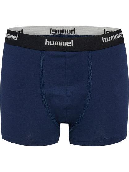 HUMMEL Nalle Boxers 3 Pack Kind (grey melange/dress blues/black)