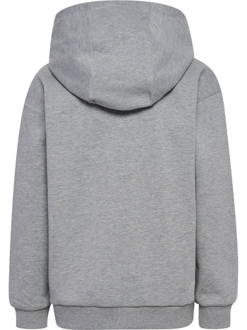 HUMMEL Loose Hoodie Bee Kind (grey melange)