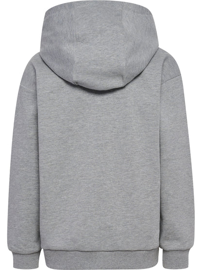 HUMMEL Loose Hoodie Bee Kind (grey melange)