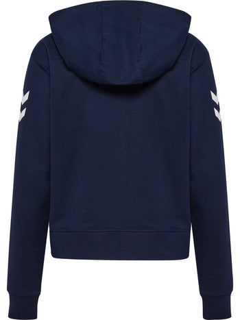 HUMMEL Go 2.0 Chevron Zip Hoodie Damen (marine)