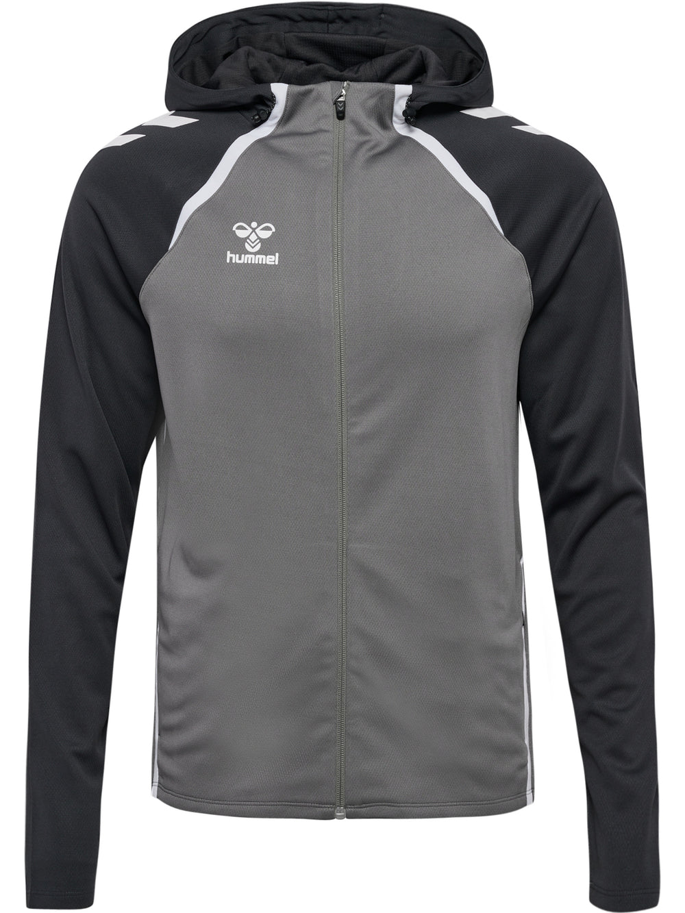 HUMMEL Lead 2.0 Zip Hoodie (steel gray/asphalt)