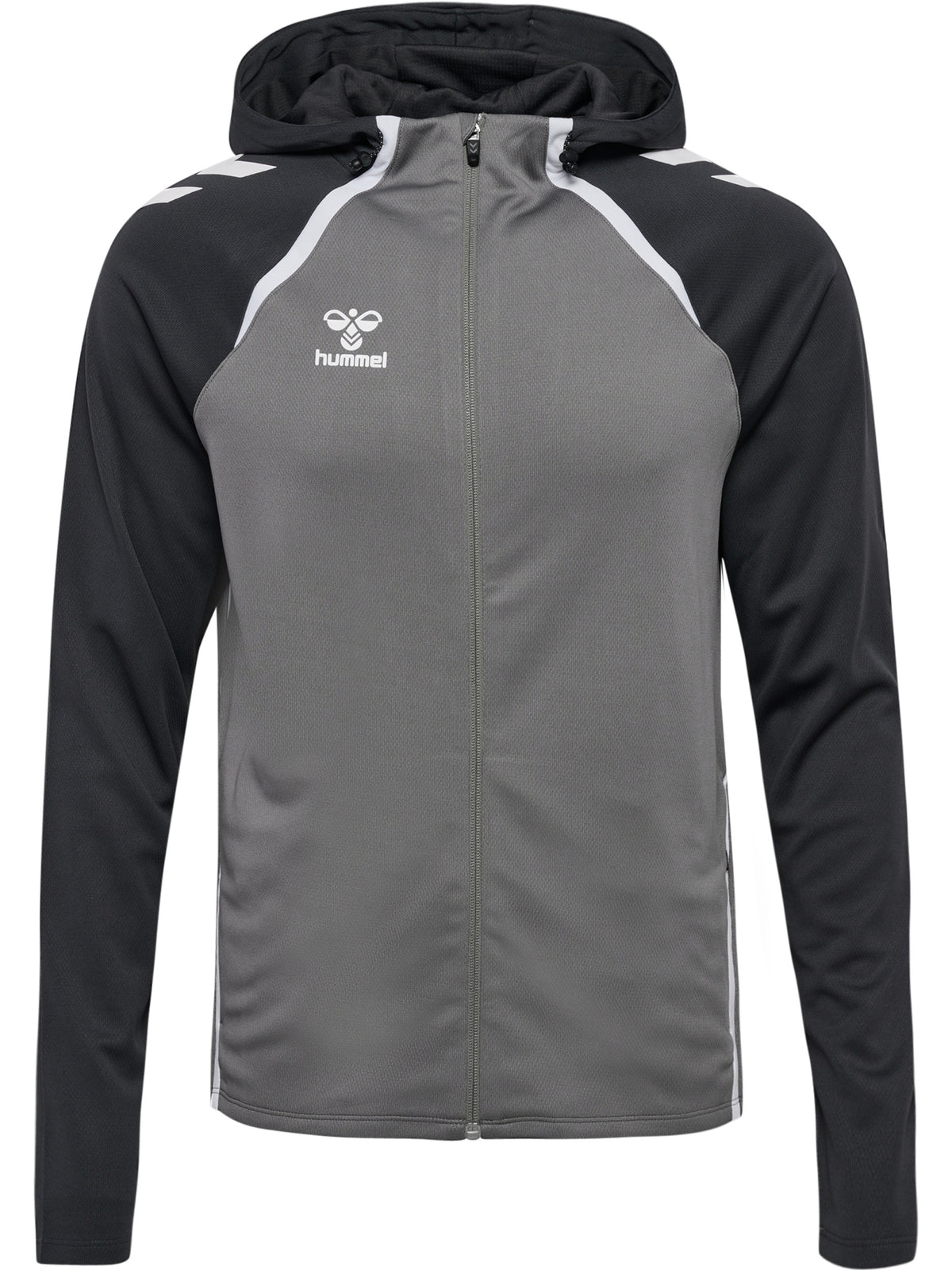 HUMMEL Lead 2.0 Zip Hoodie (steel gray/asphalt)