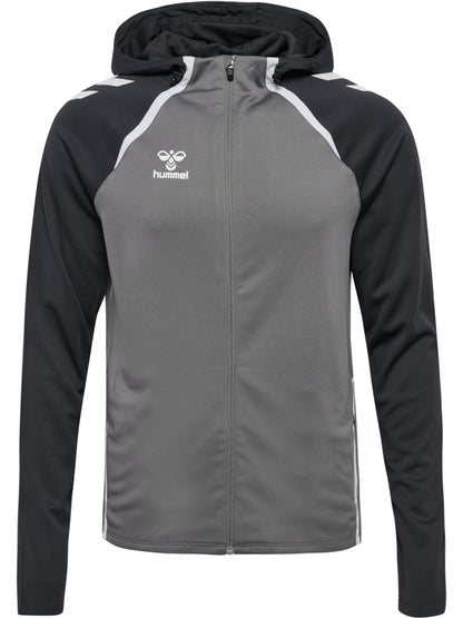 HUMMEL Lead 2.0 Zip Hoodie (steel gray/asphalt)