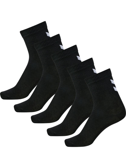 HUMMEL Make My Day Sock 5-Pack Kind (black/black)