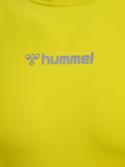 HUMMEL Bl Performance Tee L/S (blazing yellow)