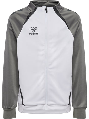 HUMMEL Lead 2.0 Track Zip Jacket Kind (white/steel gray)