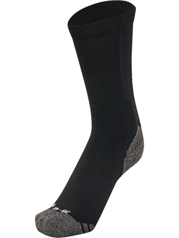 HUMMEL Pro Training Socks Low (black/blazing yellow)