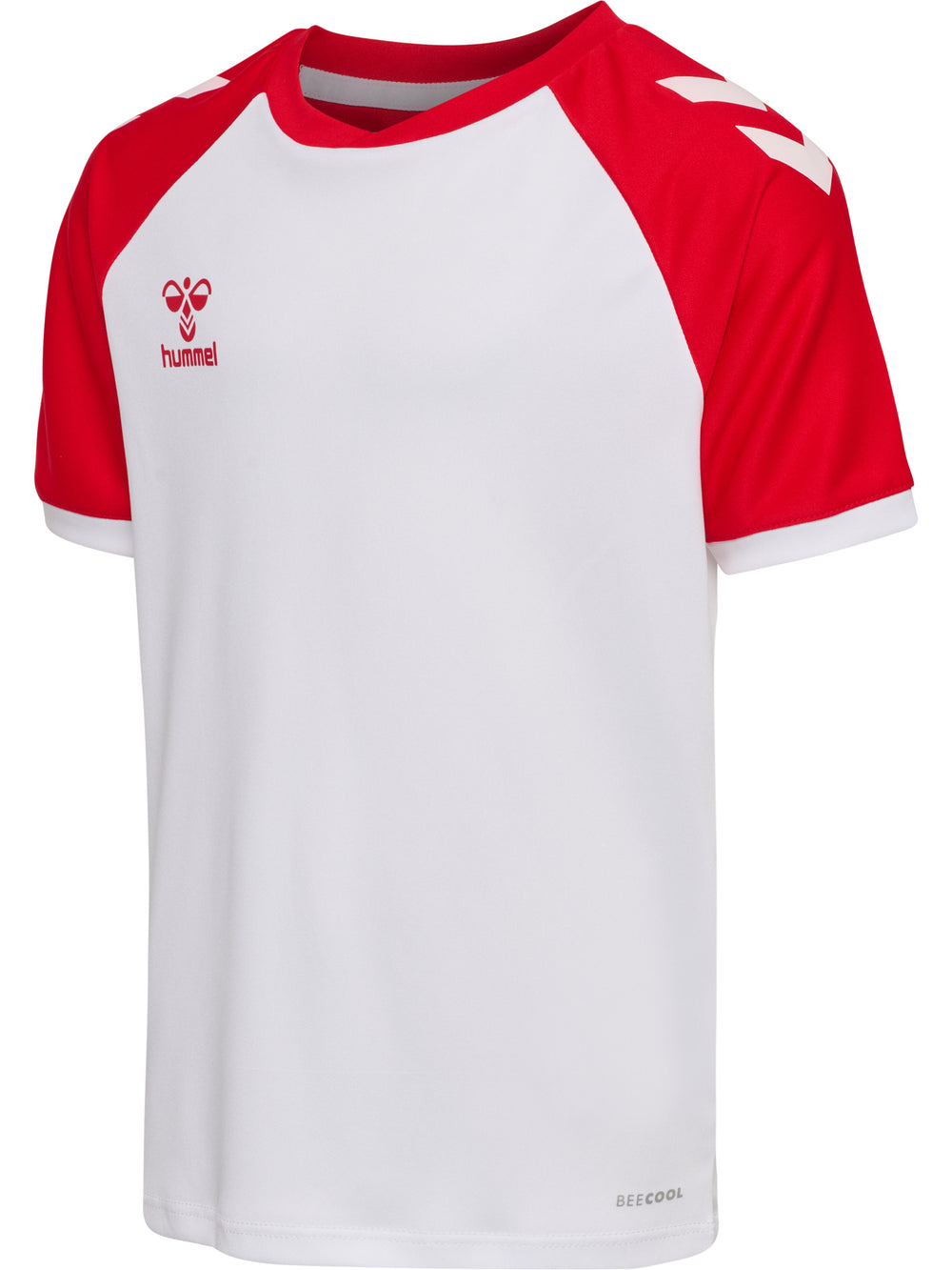 HUMMEL Match League Jersey S/S Kind (white/true red)