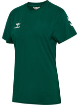 HUMMEL Go 2.0 Chevron T-Shirt S/S Damen (evergreen)