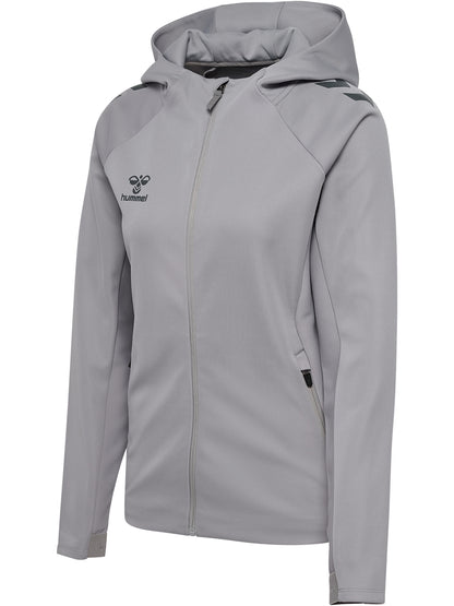 HUMMEL Cima 2.0 Zip Hoodie Damen (alloy)