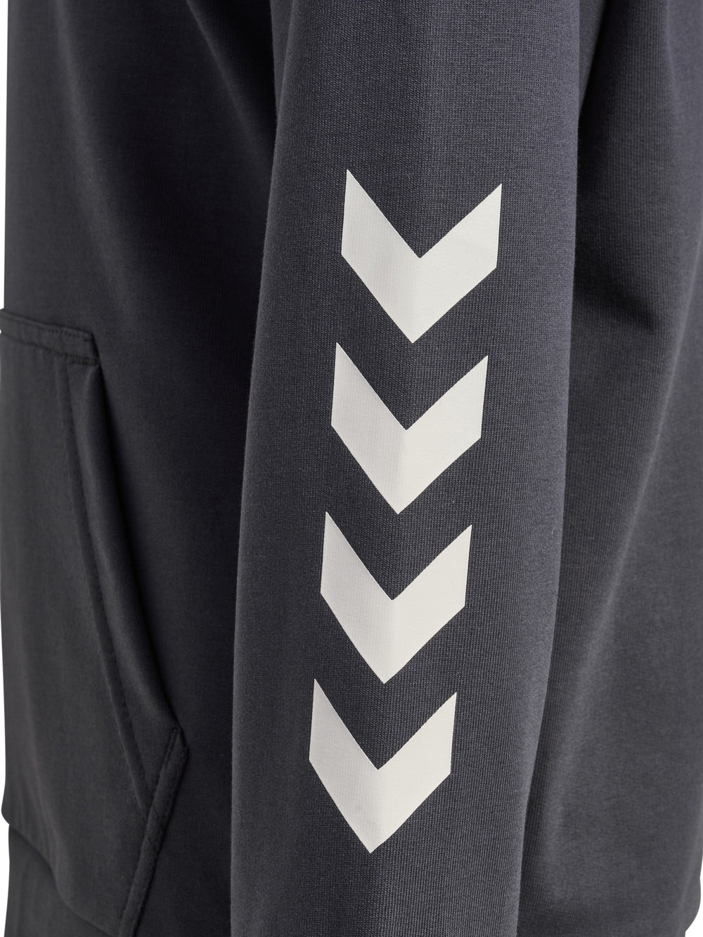 HUMMEL Logo Hoodie Kind (ebony)