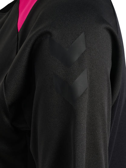 HUMMEL BLAZE27 Pro Training Jers S/S Wo Damen (black/pink glo)