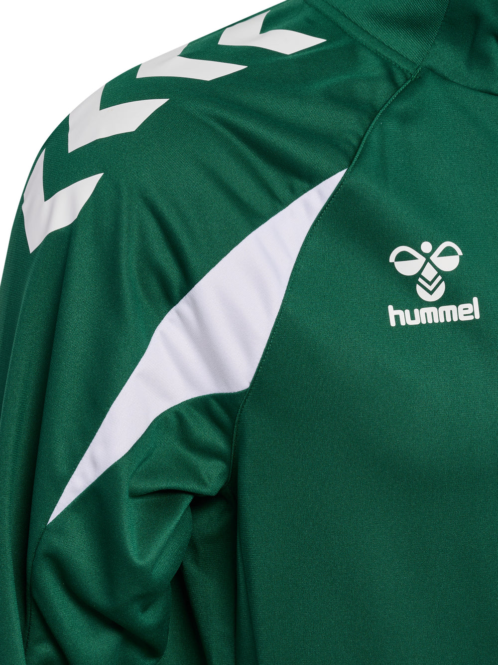 HUMMEL Core 2.0 Track Zip Jacket (evergreen/white)