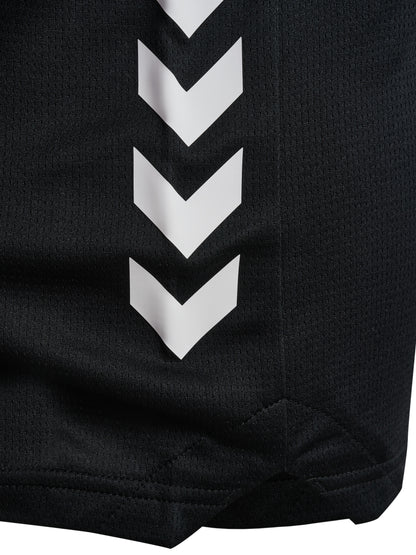 HUMMEL Basket Jersey S/l Kind (black/white)