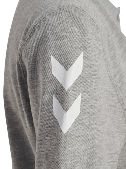 HUMMEL Go 2.0 Chevron Polo Damen (grey melange)