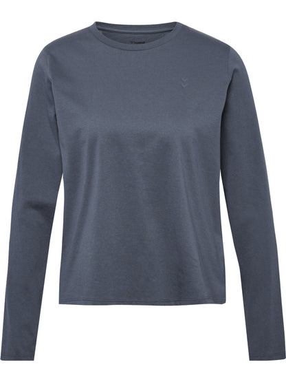 HUMMEL Soft Open Back T-Shirt L/S Damen (turbulence)