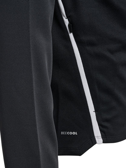 HUMMEL Lead 2.0 Zip Hoodie (black/asphalt)