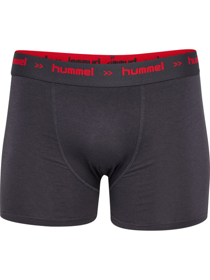 HUMMEL Rise 3-Pack Boxers (nine iron/white/true red)