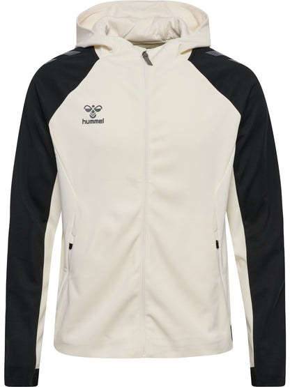 HUMMEL Cima 2.0 Zip Hoodie (marshmallow/black)
