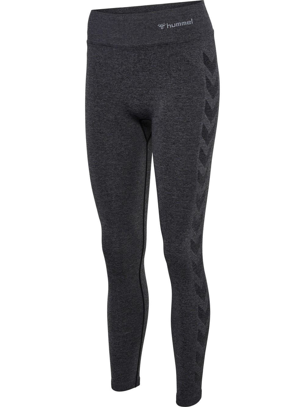 HUMMEL Ci Seamless Mw Scrunch Tight Damen (black melange)