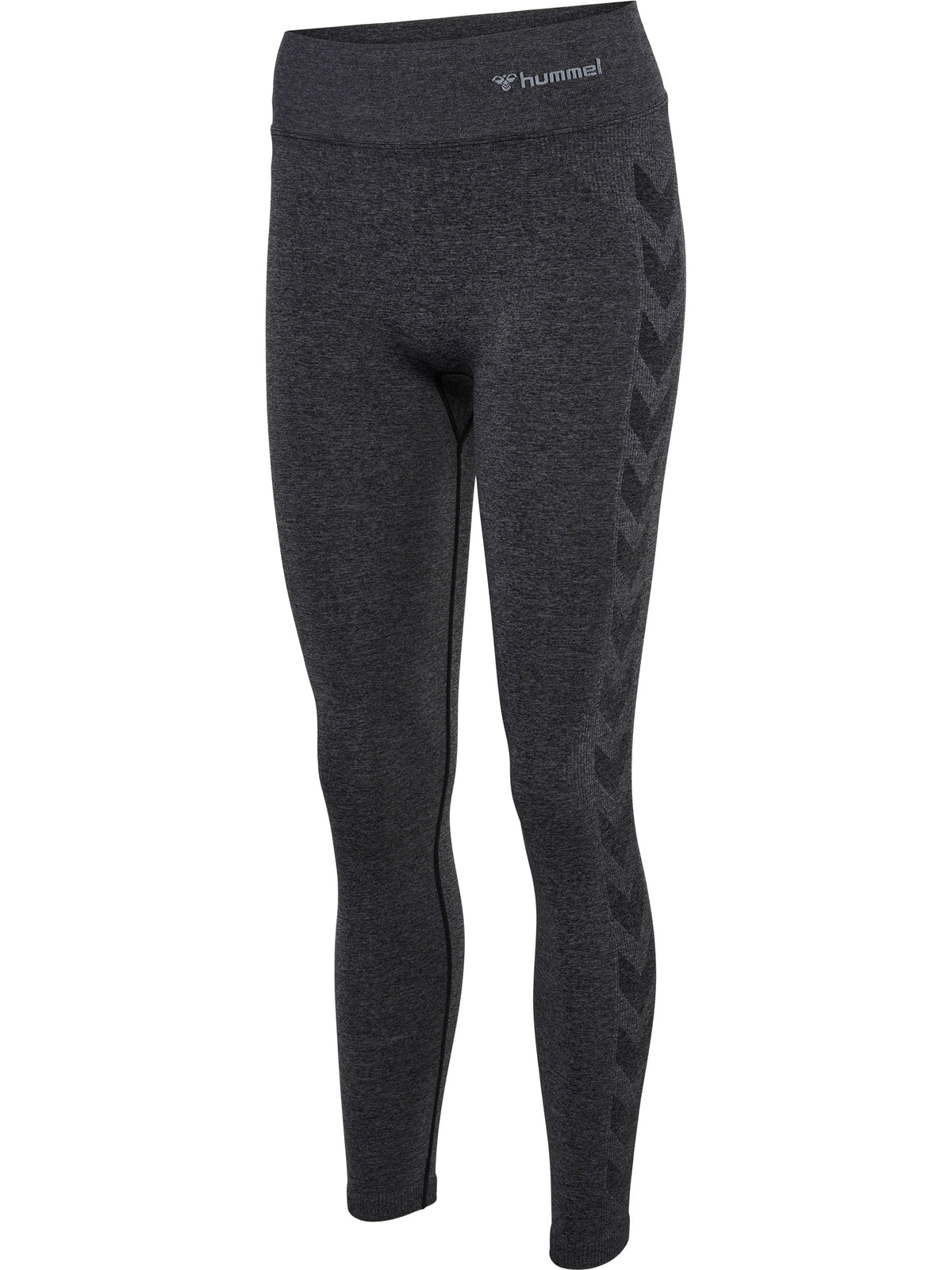 HUMMEL Ci Seamless Mw Scrunch Tight Damen (black melange)