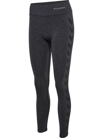 HUMMEL Ci Seamless Mw Scrunch Tight Damen (black melange)