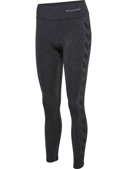 HUMMEL Ci Seamless Mw Scrunch Tight Damen (black melange)