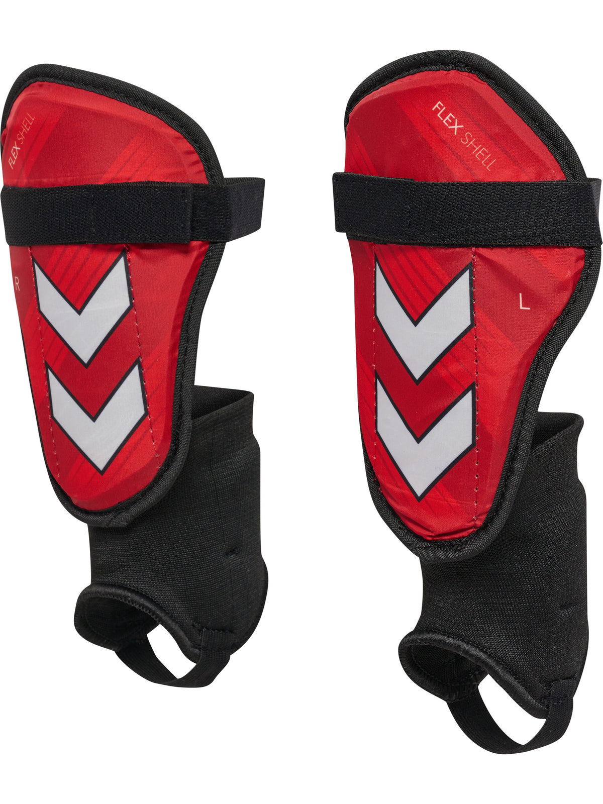 HUMMEL Shin Guards Flex Shell (pompeian red)