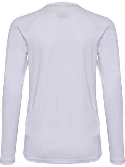HUMMEL Bl Performance Tee L/S Kind (white)