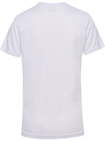 HUMMEL Authentic PL Jersey S/S Damen (white/true red)
