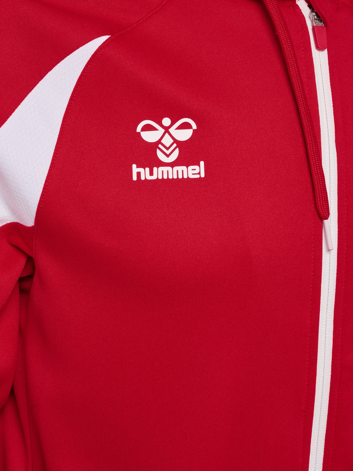 HUMMEL Core 2.0 Zip Hoodie (true red/white)