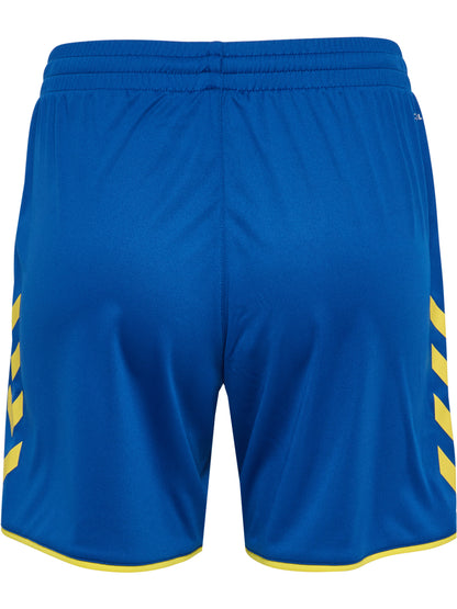 HUMMEL Core 2.0 Shorts Damen (true blue/blazing yellow)