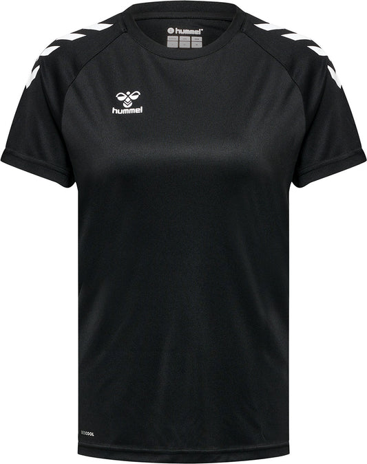 HUMMEL Core Xk Core Poly Tee S/S Damen Schwarz