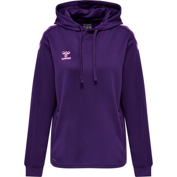 HUMMEL Core Xk Poly Sweat Hoodie Damen Violett