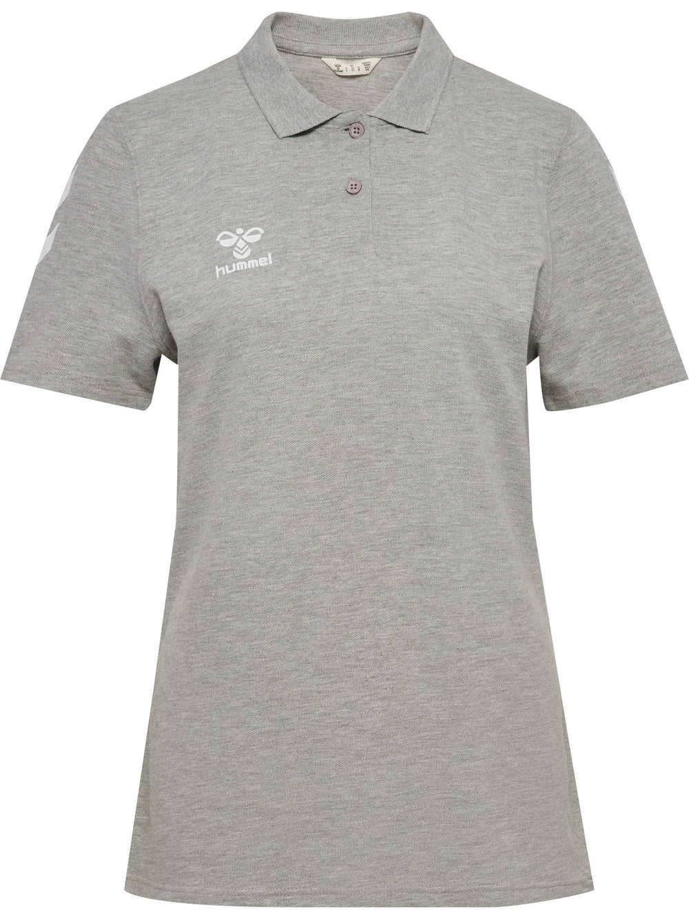 HUMMEL Go 2.0 Chevron Polo Damen (grey melange)