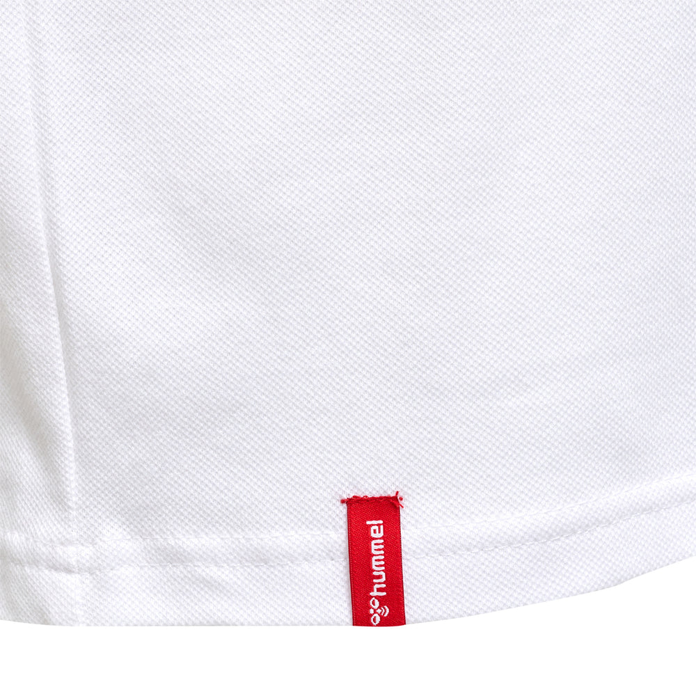 HUMMEL Red Classic Polo (white)