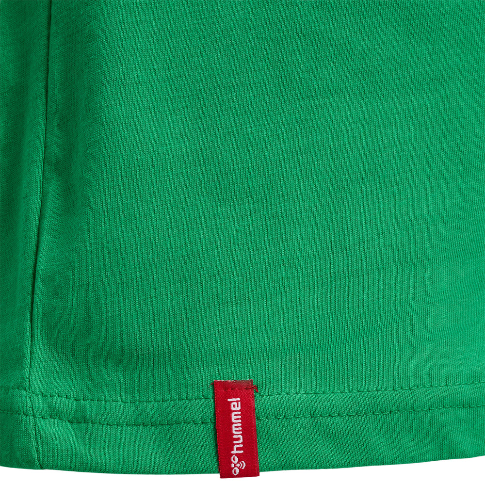 HUMMEL Red Basic T-Shirt S/S (jelly bean)