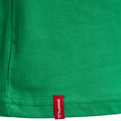 HUMMEL Red Basic T-Shirt S/S (jelly bean)