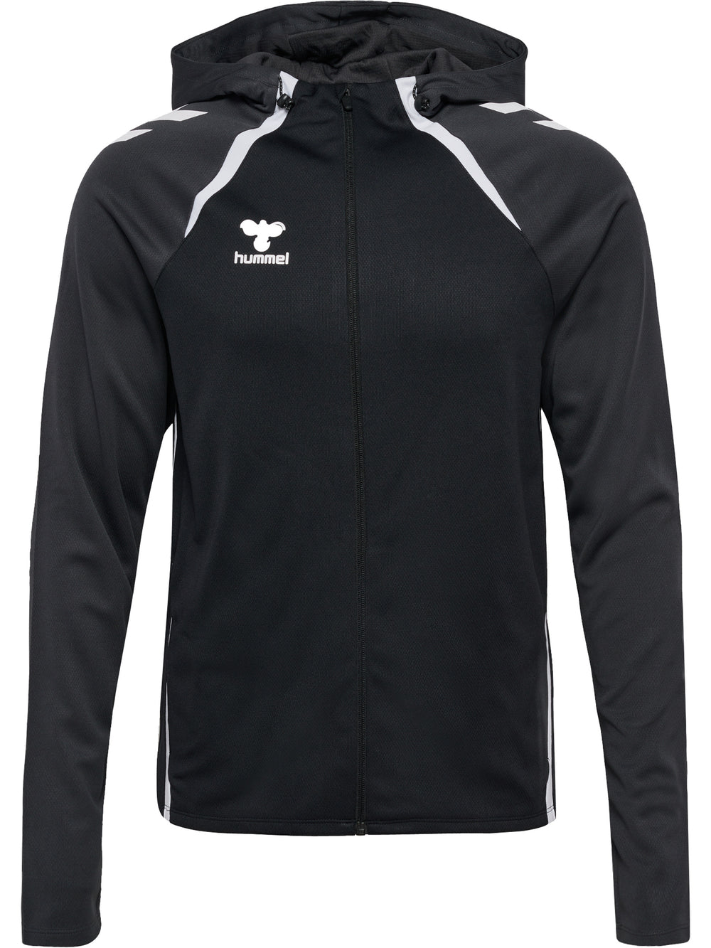 HUMMEL Lead 2.0 Zip Hoodie (black/asphalt)