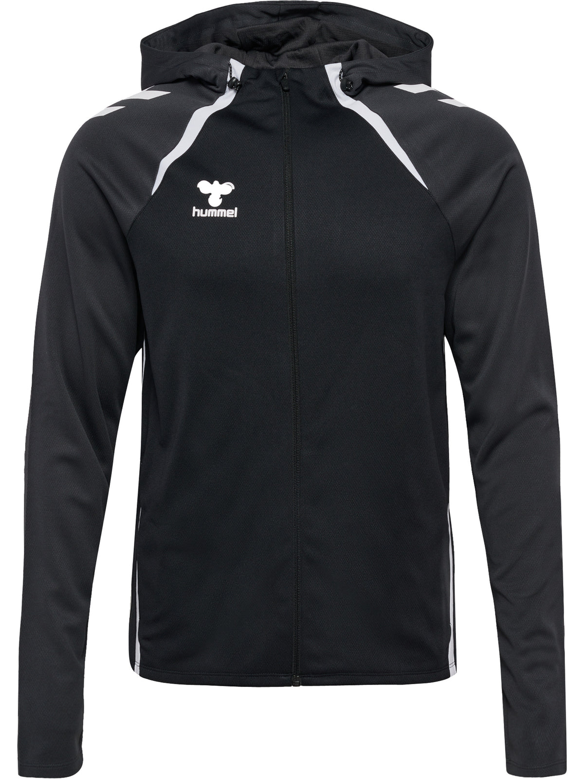 HUMMEL Lead 2.0 Zip Hoodie (black/asphalt)