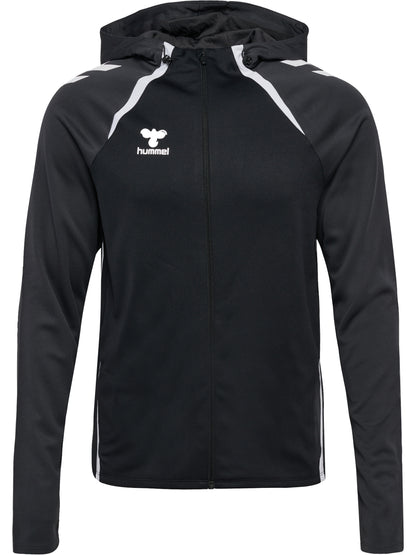 HUMMEL Lead 2.0 Zip Hoodie (black/asphalt)