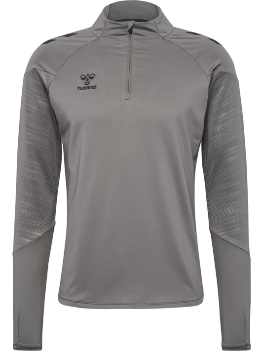 HUMMEL Pro Training Half Zip Unisex Grau