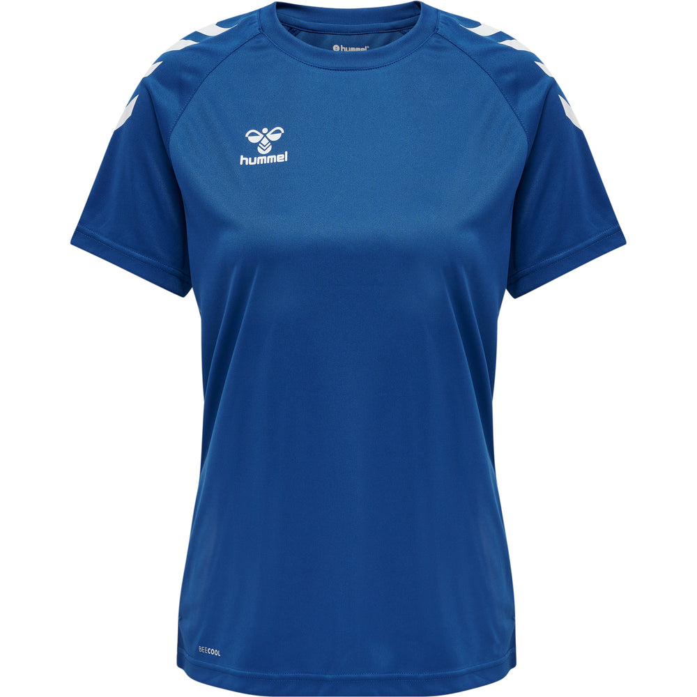 HUMMEL Core XK Core Poly Tee S/S Damen (true blue)