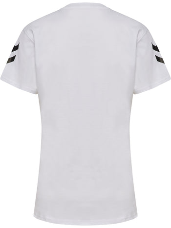 HUMMEL Go 2.0 Chevron T-Shirt S/S Damen (white)